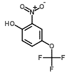 CAS 登录号：129644-56-0， 2-硝基-4-(三氟甲氧基)苯酚