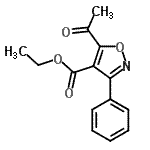 CAS#: 129663-15-6, Ethyl 5-Acetyl-3-Phenyl-1,2-Oxazole-4-Carboxylate