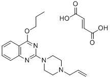 CAS#: 129664-00-2, 2-(4-Allyl-1-piperazinyl)-4-propoxyquinazoline fumarate