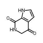 CAS#: 129761-06-4, 5,6-Dihydro-1H-Pyrrolo[2,3-c]Pyridine-4,7-Dione