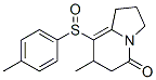 CAS 登录号:129762-22-7, (7S)-7-甲基-8-(4-甲基苯基)亚磺酰-2,3,6,7-四氢-1H-吲嗪-5-酮