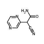 CAS 登录号：129794-39-4， 2-氰基-2-(2-吡嗪基)乙酰胺
