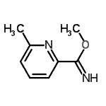 CAS 登录号：129821-92-7， 甲基6-甲基-2-吡啶甲亚氨酸酯