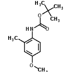 CAS#: 129822-42-0, 2-Methyl-2-Propanyl (4-Methoxy-2-Methylphenyl)Carbamate