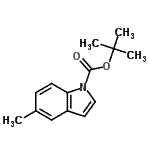 CAS#: 129822-49-7, 2-Methyl-2-Propanyl 5-Methyl-1H-Indole-1-Carboxylate