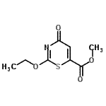 CAS#: 129846-97-5, Methyl 2-Ethoxy-4-Oxo-4H-1,3-Thiazine-6-Carboxylate