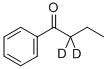 CAS 登录号：129848-88-0， 1-苯基-1-丁酮-2,2-D2