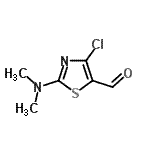 CAS#: 129865-54-9, 4-Chloro-2-(Dimethylamino)-1,3-Thiazole-5-Carbaldehyde