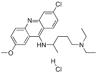 CAS#: 130-42-7, N'-(6-Chloro-2-Methoxyacridin-9-Yl)-N,N-Diethylpentane-1,4-Diamine Hydrochloride