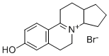 CAS#: 130-81-4, 2,3,3a,5,6,11,12,12a-Octahydro-8-hydroxy-1H-benzo[a]cyclopenta[f]quinolizinium bromide