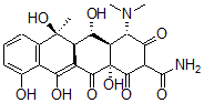 CAS#: 130030-61-4, (4S-(4alpha,4aalpha,5alpha,5aalpha,6beta,12aalpha))-4-(Dimethylamino)-1,4,4a,5,5a,6,11,12a-Octahydro-3,5,6,10,12,12a-Hexahydroxy-6-Methyl-1,11-Dioxo-2-Naphthacenecarboxamide