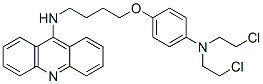 CAS#: 130031-47-9, N-[4-[4-[Bis(2-Chloroethyl)Amino]Phenoxy]Butyl]Acridin-9-Amine