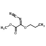 CAS#: 130149-31-4, Methyl (2E)-(Cyanoimino)(Propoxy)Acetate
