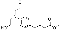 CAS#: 130198-76-4, Methyl 4-{4-[Bis(2-Hydroxyethyl)Amino]Phenyl}Butanoate
