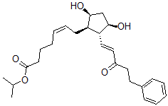 CAS#: 130209-77-7, Propan-2-Yl (Z)-7-[(1R,2R,3R,5S)-3,5-Dihydroxy-2-[(E)-3-Oxo-5-Phenylpent-1-Enyl]Cyclopentyl]Hept-5-Enoate