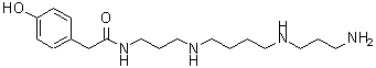 CAS#: 130210-32-1, N-[3-({4-[(3-Aminopropyl)Amino]Butyl}Amino)Propyl]-2-(4-Hydroxyphenyl)Acetamide