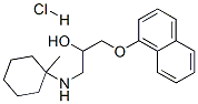 CAS#: 130260-25-2, 1-[(1-Methylcyclohexyl)Amino]-3-Naphthalen-1-Yloxypropan-2-Ol Hydrochloride