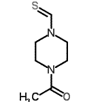 CAS#: 130317-92-9, 4-Acetyl-1-piperazinecarbothialdehyde