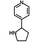 CAS#: 130343-15-6, 4-(2-Pyrrolidinyl)Pyridine