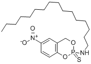 CAS#: 130365-34-3, N-Hexadecyl-6-nitro-4H-1,3,2-benzodioxaphosphorin-2-amine 2-sulfide