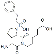 CAS#: 130365-59-2, (2S)-2-[[(2S)-1-[2-[(Hydroxy-(2-Phenylethyl)Phosphoryl)Amino]Acetyl]Pyrrolidine-2-Carbonyl]Amino]Hexanoic Acid