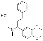CAS#: 130397-03-4, 1-(2,3-Dihydro-1,4-Benzodioxin-7-Yl)-N,N-Dimethyl-3-Phenylpropan-1-Amine Hydrochloride