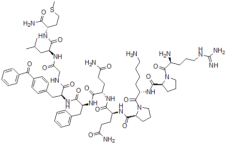 CAS#: 130409-05-1, 8-(4-Benzoyl-L-phenylalanine)substance P