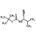 CAS#: 130457-35-1, 2-Methyl-2-Propanyl (1-Cyano-2-Methylpropyl)Carbamate