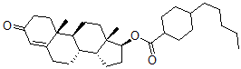 CAS#: 130464-79-8, [(8R,9S,10R,13S,14R,17S)-10,13-Dimethyl-3-Oxo-1,2,6,7,8,9,11,12,14,15,16,17-Dodecahydrocyclopenta[a]Phenanthren-17-Yl] 4-Pentylcyclohexane-1-Carboxylate