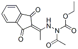 CAS#: 130518-25-1, Ethyl N-Acetyl-N-[1-(1,3-Dioxoinden-2-Ylidene)Ethylamino]Carbamate