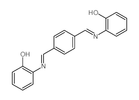 CAS#: 13060-68-9, 2,2'-[1,4-Phenylenebis(Methylidynenitrilo)]Bisphenol