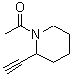 CAS#: 130609-74-4, 1-(2-Ethynyl-1-Piperidinyl)Ethanone