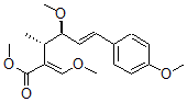 CAS#: 130640-32-3, Methyl (E,2E,3S,4S)-4-Methoxy-2-(Methoxymethylidene)-6-(4-Methoxyphenyl)-3-Methylhex-5-Enoate