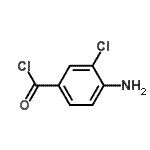CAS 登录号：130669-69-1， 4-氨基-3-氯苯甲酰基氯化物