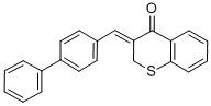 CAS#: 130689-02-0, (3Z)-3-[(4-Phenylphenyl)Methylidene]Thiochroman-4-One