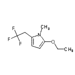 CAS 登录号：130719-83-4， 2-乙氧基-1-甲基-5-(2,2,2-三氟乙基)-1H-吡咯