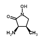 CAS 登录号：130931-65-6， (3R,4R)-3-氨基-1-羟基-4-甲基-2-吡咯烷酮