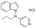 CAS 登录号:130953-69-4, N-丙基-N-吡啶-4-基吲哚-1-胺盐酸盐