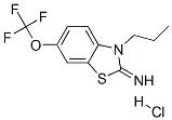 CAS#: 130997-63-6, 3-Propyl-6-(Trifluoromethoxy)-1,3-Benzothiazol-2-Imine Hydrochloride