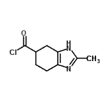 CAS#: 131020-47-8, 2-Methyl-4,5,6,7-Tetrahydro-1H-Benzimidazole-6-Carbonyl Chloride
