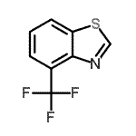 CAS 登录号：131106-69-9， 4-(三氟甲基)-1,3-苯并噻唑