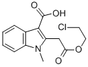 CAS#: 131119-01-2, 2-[2-(2-Chloroethoxy)-2-Oxoethyl]-1-Methylindole-3-Carboxylic Acid