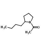 CAS#: 131119-50-1, 1-(2-Butyl-1-Pyrrolidinyl)Ethanone