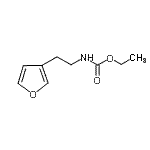 CAS 登录号：131169-29-4， 乙基[2-(3-呋喃基)乙基]氨基甲酸酯