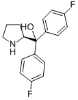 CAS 登录号：131180-45-5， (2S)-alpha,alpha-二(4-氟苯基)-2-吡咯烷甲醇