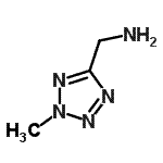 CAS#: 131183-10-3, 1-(2-Methyl-2H-Tetrazol-5-Yl)Methanamine
