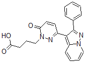 CAS#: 131185-37-0, 4-[6-Oxo-3-(2-Phenylpyrazolo[1,5-a]Pyridin-3-Yl)Pyridazin-1-Yl]Butanoic Acid
