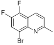 CAS#: 131190-82-4, 8-Bromo-5,6-Difluoro-2-Methyl-Quinoline