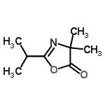 CAS#: 131236-78-7, 2-Isopropyl-4,4-Dimethyl-1,3-Oxazol-5(4H)-One