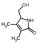 CAS#: 13130-51-3, 5-(Hydroxymethyl)-3,4-Dimethyl-1,5-Dihydro-2H-Pyrrol-2-One
